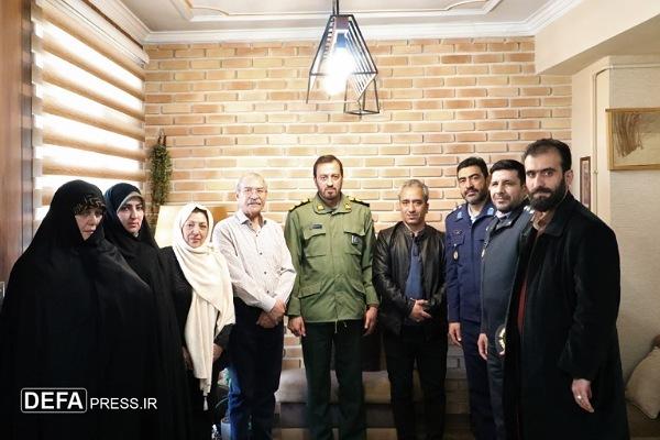 تجلیل جمعی از کارکنان اداره‌کل حفظ آثار دفاع مقدس همدان از  «احمد بیگلریان» + تصاویر