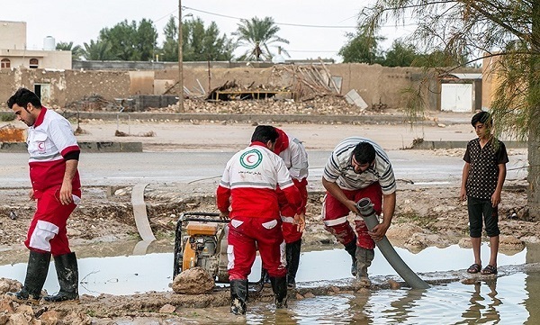 امدادرسانی هلال احمر به بیش از  نفر در مناطق سیل‌زده ۲۳ استان کشور