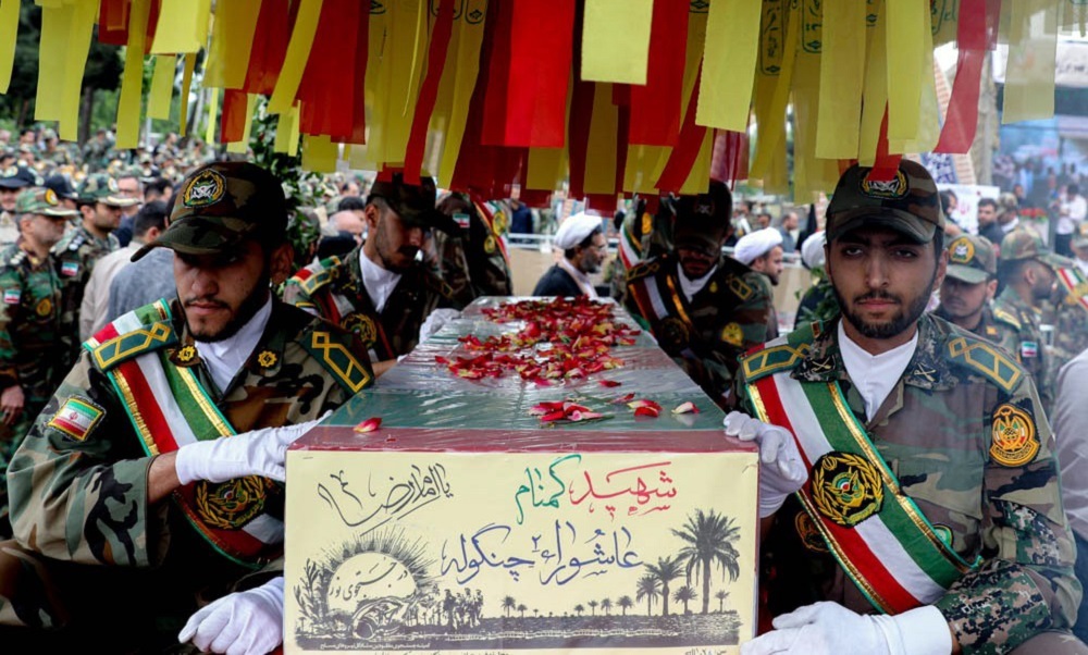 تشییع و تدفین شهید گمنام دفاع مقدس در سازمان حفظ آثار و نشر ارزش‌های دفاع مقدس نزاجا