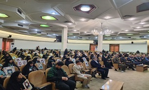 افتتاحیه هفتمین همایش اخت الرضا با حضور جمعی از  خواهران شهدای استان سیستان و بلوچستان در استان قم