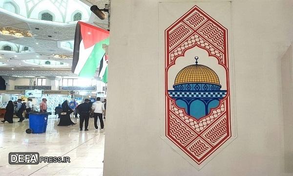 نمایش بخشی از انتفاضه فلسطین در نمایشگاه کتاب/ «اتحاد» رمز پیروزی مردم فلسطین