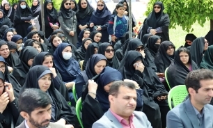 تصاویر/ مراسم گرامیداشت خادم‌الرضا در مقبره شهدای گمنام دانشگاه علوم پزشکی یاسوج