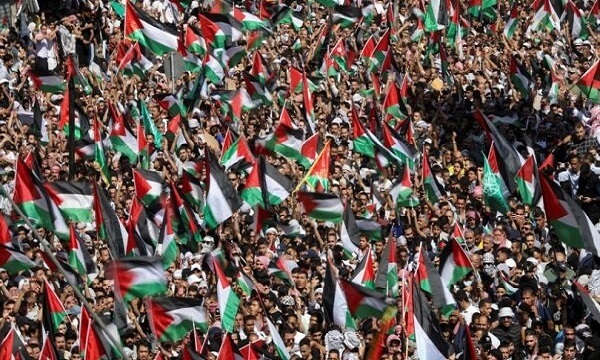راهپیمایی ضدصهیونیستی اردنی‌ها در پایتخت این کشور