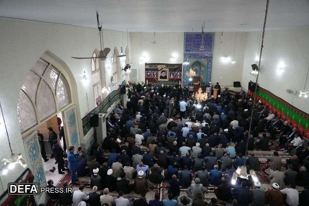 بزرگداشت رییس‌جمهور شهید و همراهان وی در حوزه کمالیه خرم‌آباد + تصاویر
