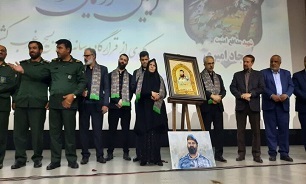 مراسم سالگرد شهید مدافع امنیت در کرمانشاه برگزار شد