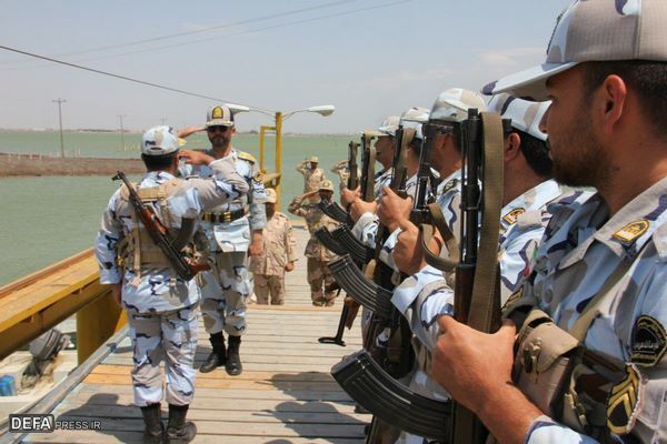 بازدید فرمانده مرزبانی استان گلستان از پاسگاه مرزی دریایی آشوراده و ناوگروه شناوری