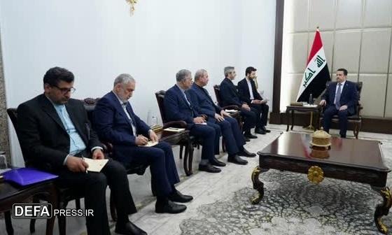 تأکید نخست‌وزیر عراق بر تداوم تقویت روابط با ایران در دیدار باقری