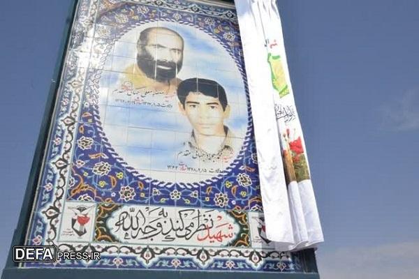 تمثال چهار شهید عرصه نظم و امنیت در کرمان رونمایی شد+تصاویر