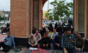 مراسم پر فیض دعای عرفه در مزار شهید گمنام کورانه برگزار شد
