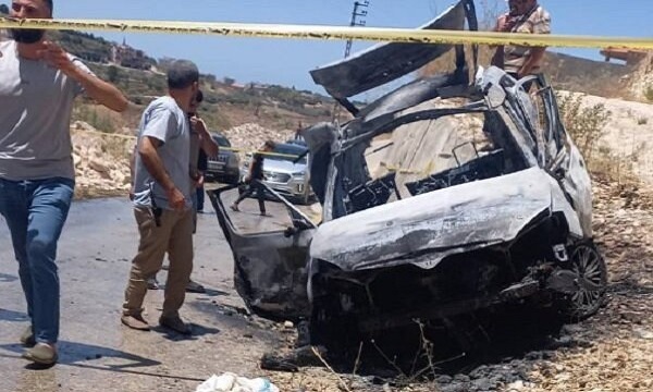 یک شهید در حمله پهپادی رژیم صهیونیستی به خودرویی در جنوب لبنان