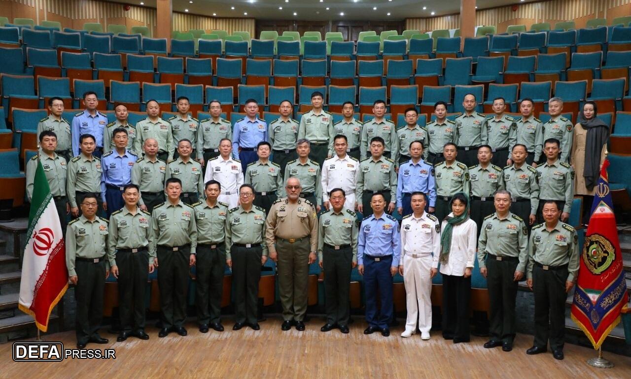 بازدید هیأت دانشگاه دفاع ملی چین از «دافوس ارتش»