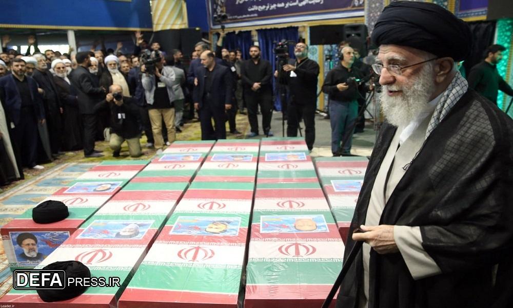 مراسم بزرگداشت شهدای سانحه هوایی از سوی رهبر انقلاب اسلامی روز شنبه برگزار می‌شود.