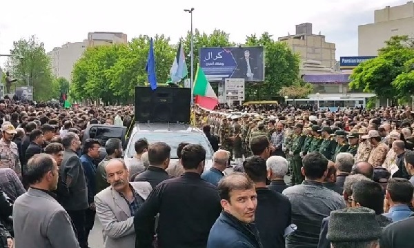 مراسم تشییع پیکر استاندار شهید آذربایجانشرقی آغاز شد