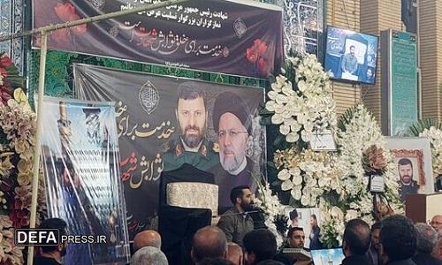 مراسم بزرگداشت سردار موسوی با حضور فرمانده سپاه در شهرک محلاتی برگزار شد