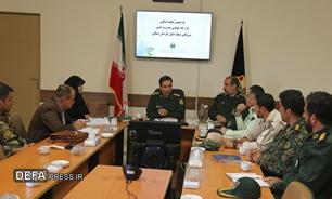 جلسه قرارگاه جهادی مدیریت دانش نیرو‌های مسلح خراسان شمالی برگزار شد