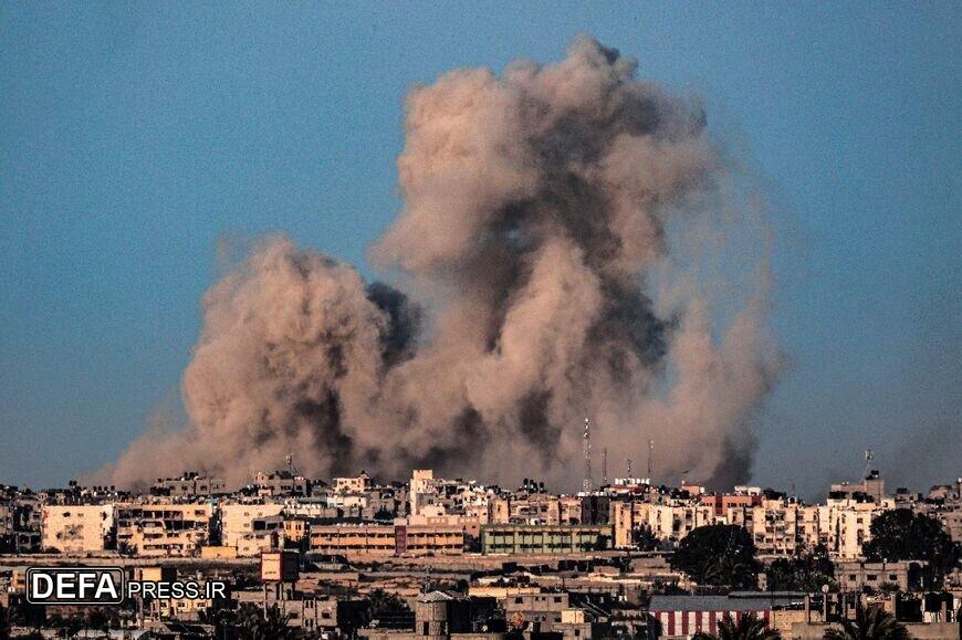 حملات توپخانه‌ای شدید رژیم صهیونیستی به شهر غزه
