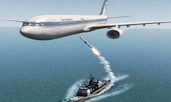 هدف قرار دادن عمدی هواپیمای مسافربری ایران/ افشای دروغ آمریکایی‌ها در حادثه