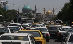 اعمال محدودیت تردد خودرویی به مناسبت اربعین شهید رئیسی در مشهد