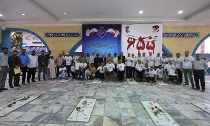 بیست و دومین همایش شنای جانبازان در خلیج فارس برگزار شد