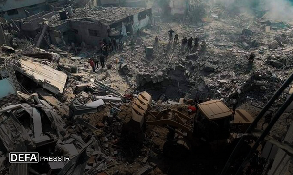 ۷ شهید در بمباران خانه‌ای در مرکز غزه/ حملات توپخانه‌ای رژیم «اسرائیل» به جنوب لبنان