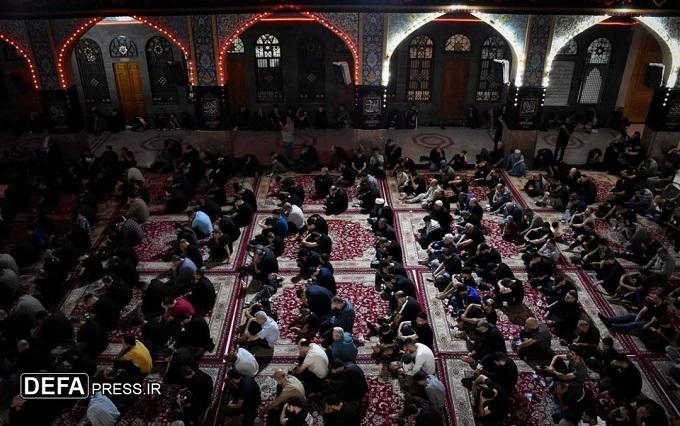 حضور پرشور عزاداران حسینی در حرم حضرت زینب (س) + عکس و فیلم