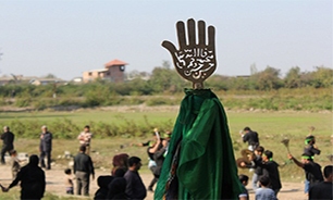عزاداران خوزستانی در گرمای 50 درجه یاد تاسوعای حسینی را گرامی داشتند