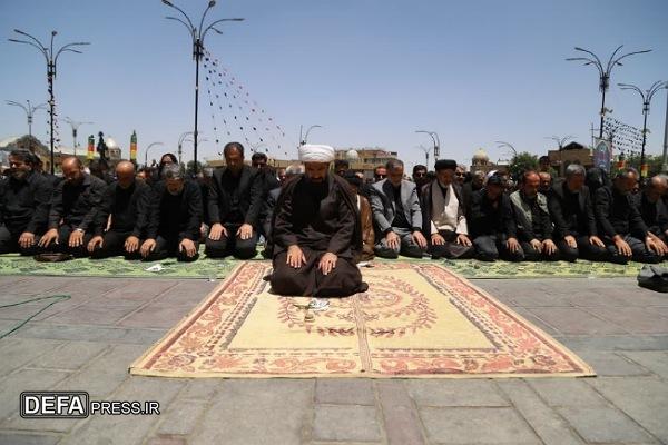 برگزاری نماز ظهر عاشورا در همدان+تصاویر
