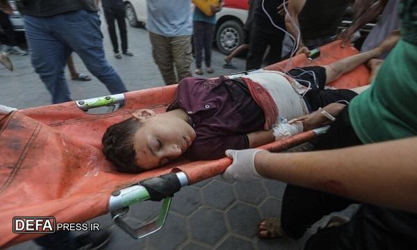 بمباران نوار غزه ده‌ها شهید و زخمی برجای گذاشت