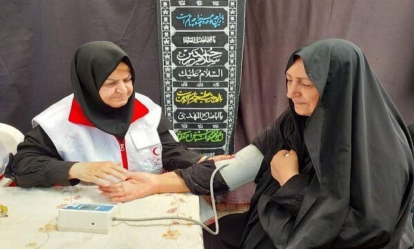ارائه خدمات درمانی به ۱۵۰۰ نفر در تاسوعا و عاشورای حسینی