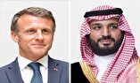 ولیعهد عربستان و رئیس‌جمهور فرانسه پیرامون تحولات غزه گفت‌وگو کردند