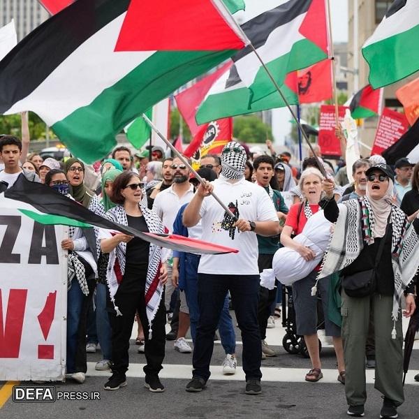 تداوم حملات صهیونیست‌ها به نوار غزه