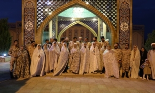 جشن ازدواج سربازان دانشگاه امیرالمومنین (ع) اصفهان برگزار شد