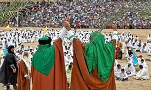 واقعه غدیر توسط گروه جهادگران بسیجی البرز بازآفرینی می‌شود