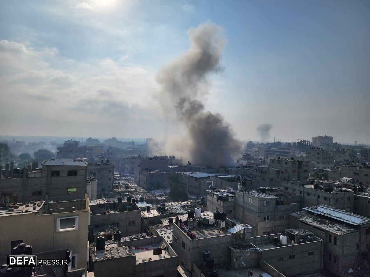 بیش از 10 شهید در بمباران خانه‌ای در غزه/ حمله پهپادی مقاومت عراق به ایلات