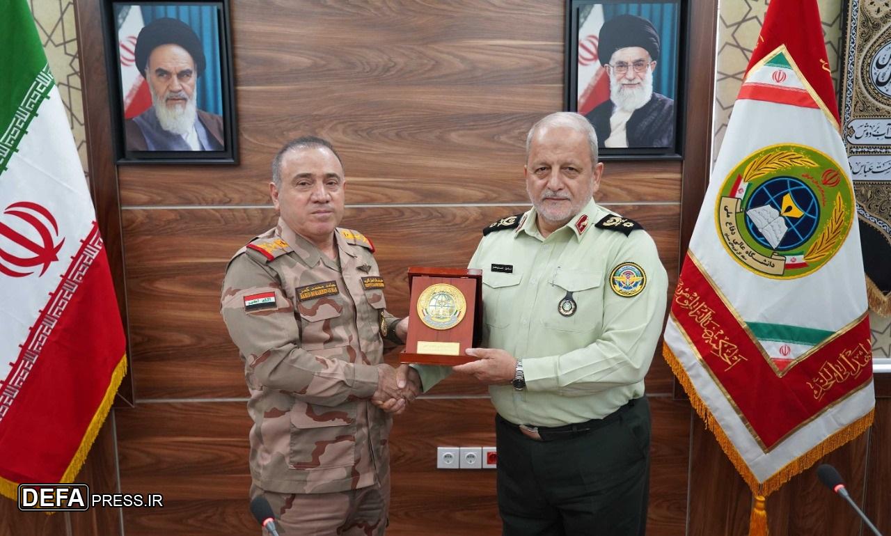 بازدید معاون آموزش ارتش عراق از دانشگاه عالی دفاع ملی