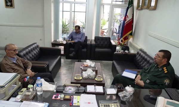 تصاویر/ دیدار مدیرکل حفظ آثار دفاع مقدس مازندران با مدیر شرکت ملی پخش فراورده‌های نفتی منطقه ساری