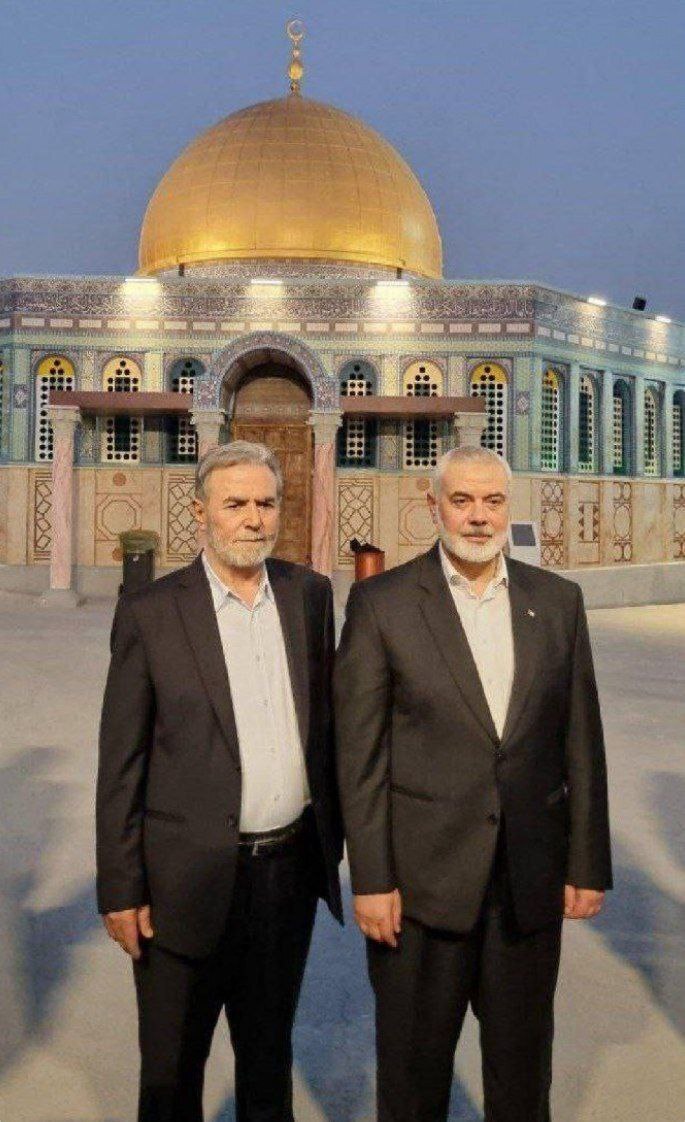 اسماعیل هنیه آخرین بار در تهران کجا رفت؟ + عکس و فیلم