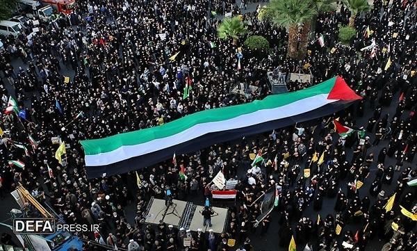 تجمع مردم تهران در محکومیت ترور شهید اسماعیل هنیه