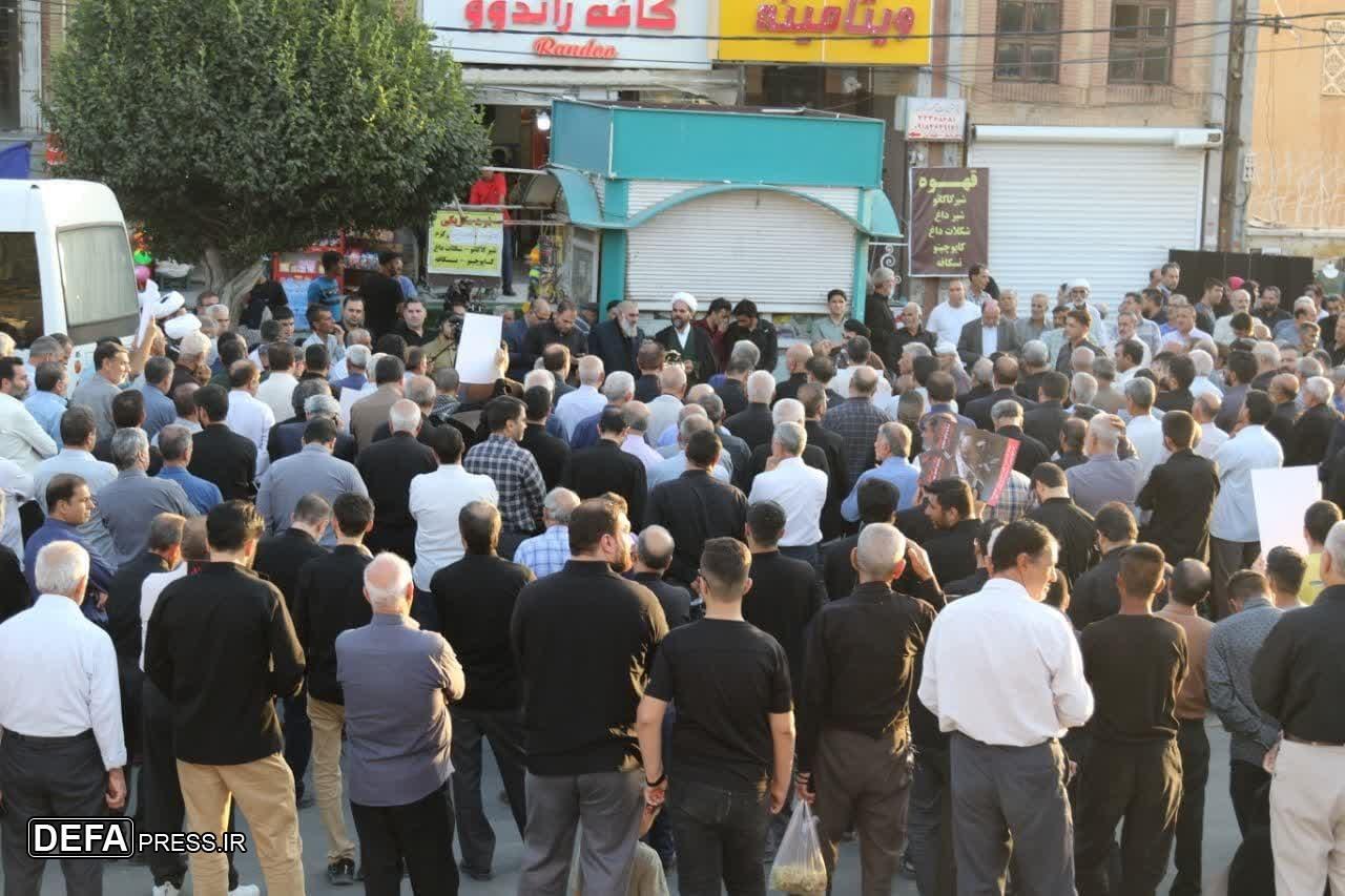 تجمع اعتراضی مردم سراسر کشور در محکومیت ترور شهید اسماعیل هنیه