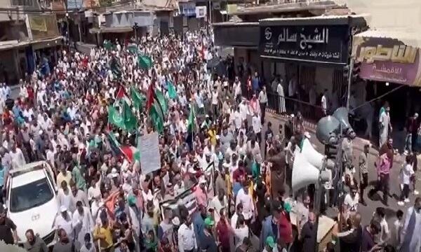 تظاهرات گسترده در اردن در محکومیت ترور هنیه