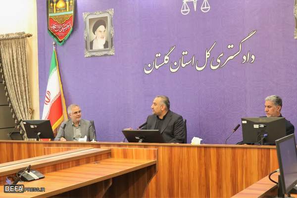 دیدار اعضای مجمع نمایندگان استان گلستان با رئیس کل دادگستری استان