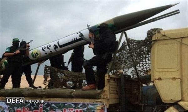 تداوم حملات موشکی حماس علیه مواضع صهیونیستی