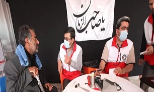 راه‌اندازی موکب درمانی هلال‌احمر استان کرمان در نجف