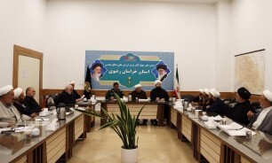 تصاویر/ نشست شورای راهبردی نشر روحانیت در دفاع مقدس خراسان رضوی