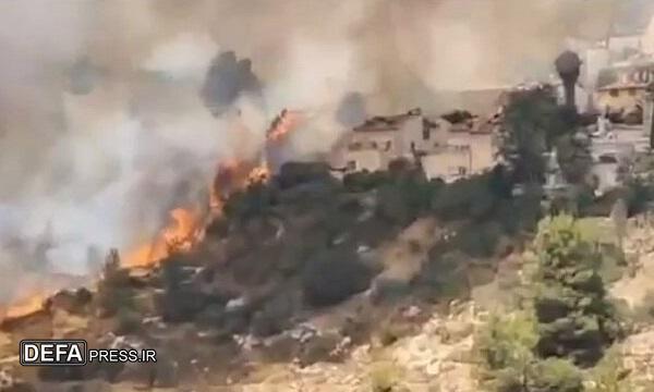 حمله رژیم صهیونیستی به جنوب لبنان/ موشک‌باران شمال فلسطین اشغالی توسط حزب‌الله