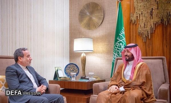 عراقچی با محمد بن سلمان دیدار کرد