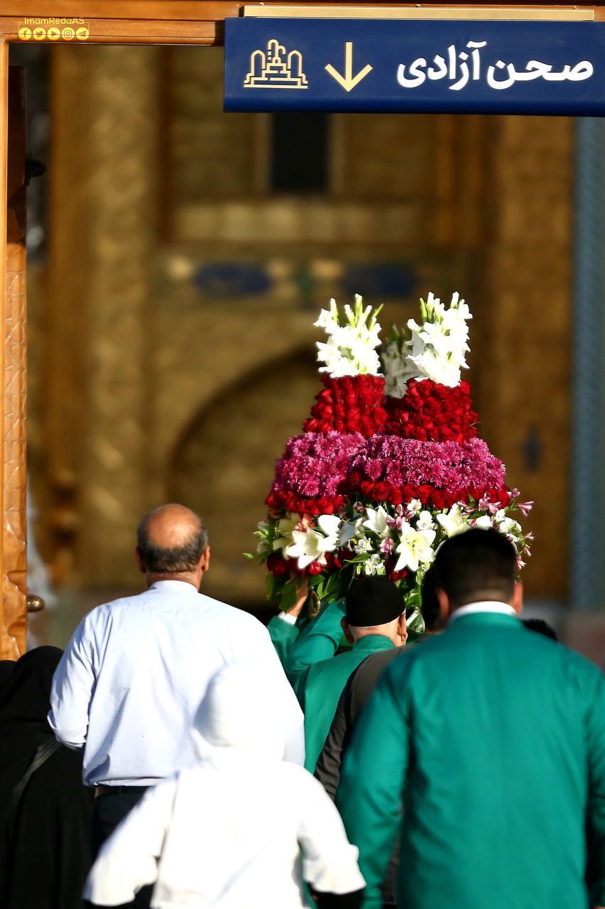 آستان قدس رضوی به استقبال ولادت امام حسن عسکری (ع) رفت+ تصاویر