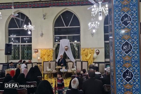 جشن ازدواج ۵ زوج جوان در مسجد الاقصی مشهد+تصاویر