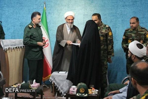 دیدار فرماندهان نظامی و انتظامی مستقر در استان سمنان با  نماینده ولی فقیه در استان و امام جمعه سمنان