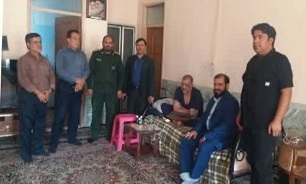 دیدار با خانواده معظم شهدای شهرستان زرند